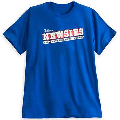 Newsies the Musical - Adult Logo T-Shirt - Newsies | PlaybillStore.com